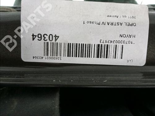 Tailgate OPEL ASTRA J (P10) 1.7 CDTI (68) | BP11998977C6 
