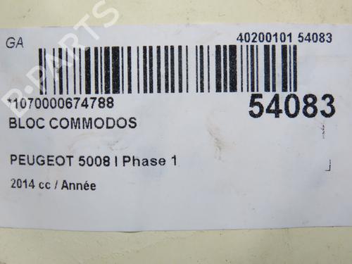 Steering column stalk PEUGEOT 5008 (0U_, 0E_) 1.6 HDi | BP30867355I23 