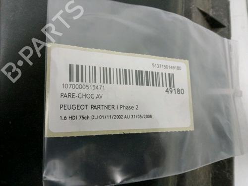 Front bumper PEUGEOT PARTNER Box Body/MPV (5_, G_) 1.6 HDi 75 | BP17527766C7 