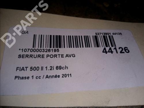 Front left lock FIAT 500 (312_) 1.2 (312AXA1A) | BP10053332C98 