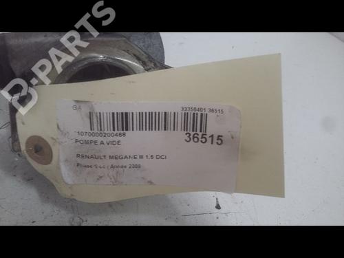 Vacuum pump RENAULT MEGANE III Hatchback (BZ0/1_, B3_) 1.5 dCi | BP9603932M80 