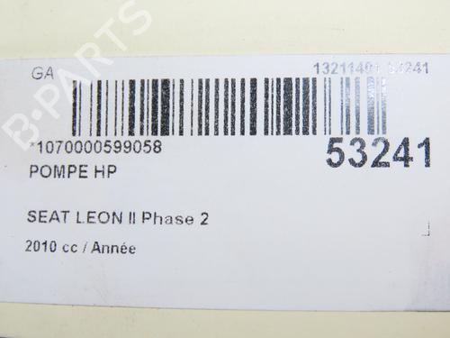 Used Injection pump SEAT LEON (1P1) 2.0 TDI (170 hp) 28966927