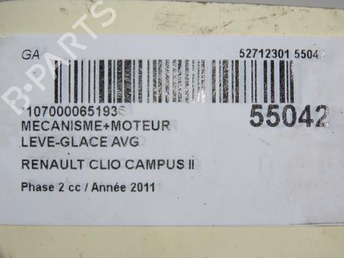 Used Front left window mechanism RENAULT CLIO II (BB_, CB_) 1.2 16V (BB05, BB0W, BB11, BB27, BB2T, BB2U, BB2V, CB05,... (75 hp) 30404056