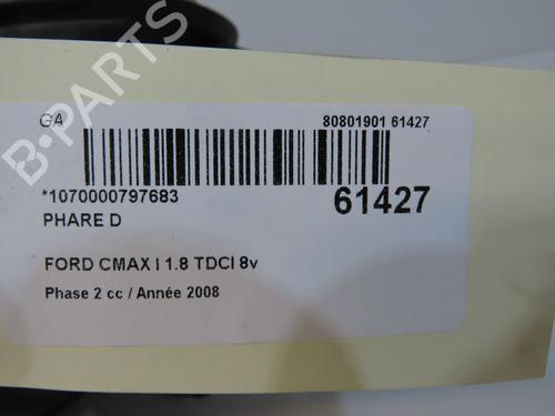 Right headlight FORD C-MAX (DM2) 1.8 TDCi | BP39624987C29 - Image 5