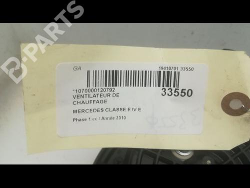 Heater blower motor MERCEDES-BENZ E-CLASS Coupe (C207) E 350 CDI (207.322) | BP9606716M62 