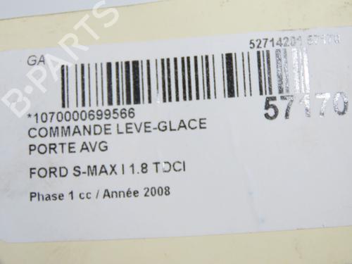 Left front window switch FORD S-MAX (WA6) 1.8 TDCi | BP31912166I27  - Image 5