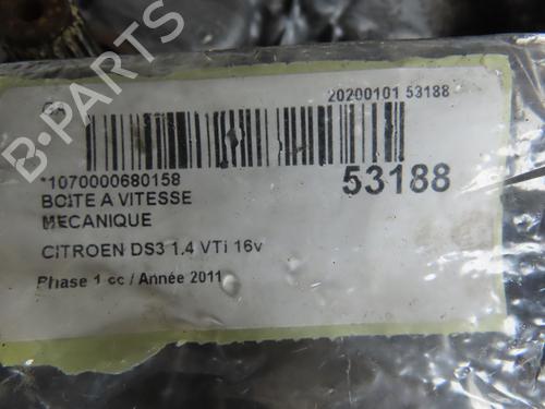 Used Gearbox CITROËN DS3 (SA_) 1.4 VTi 95 (95 hp) 31077295