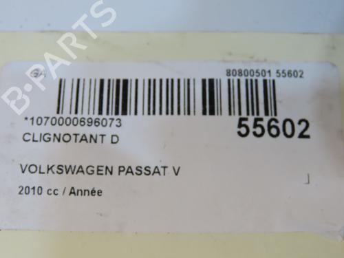 Right front indicator VW PASSAT B6 Variant (3C5) 1.6 TDI | BP38571251C33 - Image 5