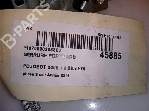 Rear right lock PEUGEOT 2008 I (CU_) 1.6 BlueHDi 120 | BP11103458C99