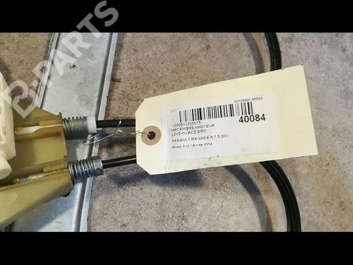 Rear right window mechanism RENAULT MEGANE III Hatchback (BZ0/1_, B3_) 1.5 dCi (BZ09, BZ0D, BZ1W, BZ29, BZ14) | BP9610244C25 
