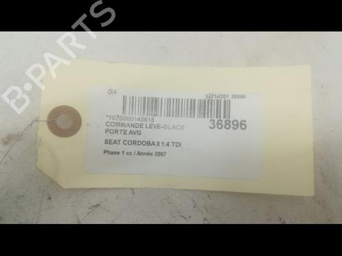 Left front window switch SEAT CORDOBA (6L2) 1.4 TDI | BP9600287I27