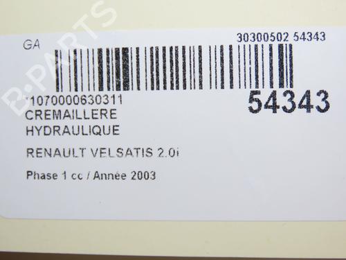 Steering rack RENAULT VEL SATIS (BJ0_) 2.0 16V Turbo (BJ0K) | BP28829658M22 