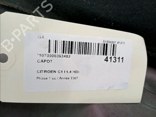 Motorhjelm Motorhjelm CITROËN C1 (PM_, PN_) 1.4 HDi (54 hp) 15742320 15742320