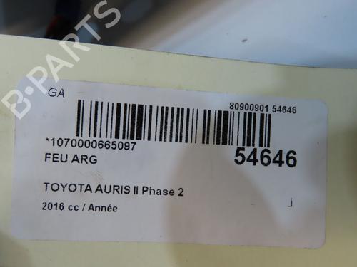Left taillight TOYOTA AURIS (_E18_) 1.8 Hybrid (ZWE186_, ZWE186R) | BP36310662C34 - Image 5