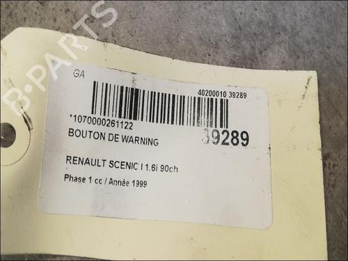 Used Warning switch Warning switch RENAULT MEGANE Scenic (JA0/1_) 1.6 e (JA0F) (90 hp) 9611261 9611261