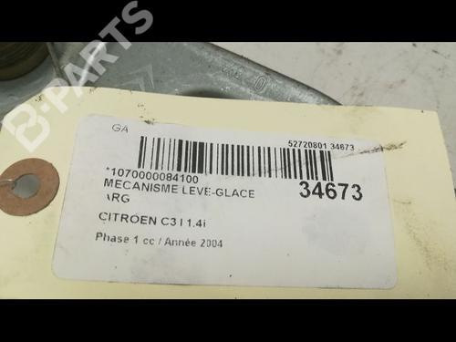 Rear left window mechanism CITROËN C3 I (FC_, FN_) 1.4 i | BP9596449C24 