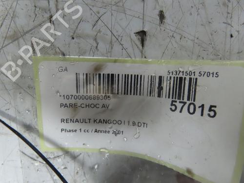Used Front bumper RENAULT KANGOO (KC0/1_) 1.9 dTi (KC0U) (80 hp) 31162644