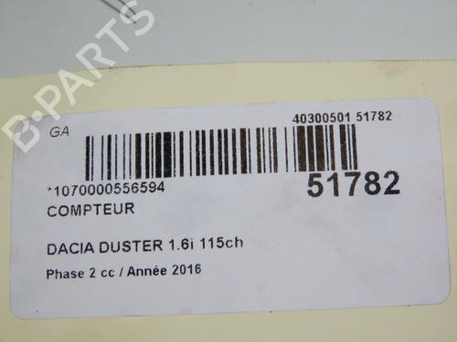 Instrument cluster DACIA DUSTER (HS_) 1.6 SCe 115 | BP22848470C47 