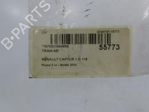 Used Rear axle RENAULT CAPTUR I (J5_, H5_) 1.2 TCe 120 (120 hp) 31120342