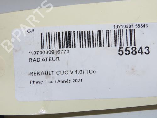 Water radiator RENAULT CLIO V (B7_) 1.0 TCe 90 (B7MT) | BP40205486M31 - Image 5