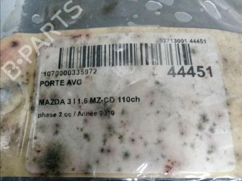 Used Left front door MAZDA 3 (BL) 1.6 MZ-CD (BL14) (109 hp) 15076787