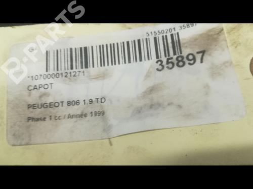 Hood PEUGEOT 806 (221) 1.9 TD | BP9598322C1 
