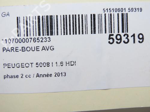Used Wheel arch Wheel arch PEUGEOT 5008 (0U_, 0E_) 1.6 HDi (112 hp) 36494811 36494811