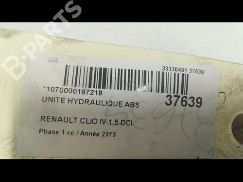 ABS pump RENAULT CLIO IV (BH_) 1.5 dCi 90 | BP9604659M43 