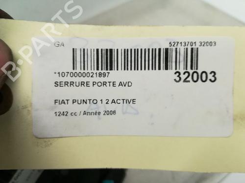 Used Front right lock Front right lock FIAT GRANDE PUNTO (199_) 1.2 (65 hp) 36495164 36495164