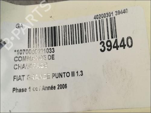 Used Climate control Climate control FIAT GRANDE PUNTO (199_) 1.3 D Multijet (75 hp) 23174469 23174469