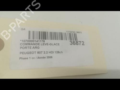 Left rear window switch PEUGEOT 807 (EB_) 2.2 HDi | BP9599933I29 - Image 3