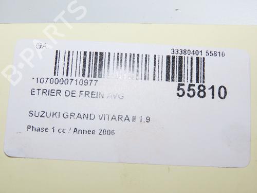 Left front brake caliper SUZUKI GRAND VITARA II (JT, TE, TD) 1.9 DDiS All-wheel Drive (JT419, TD44, JB419WD, JB419XD,... | BP32100454M105 - Image 7