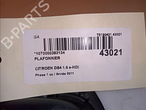 Used Interior roof light CITROËN DS4 (NX_) 2.0 HDi 165 (163 hp) 11103911