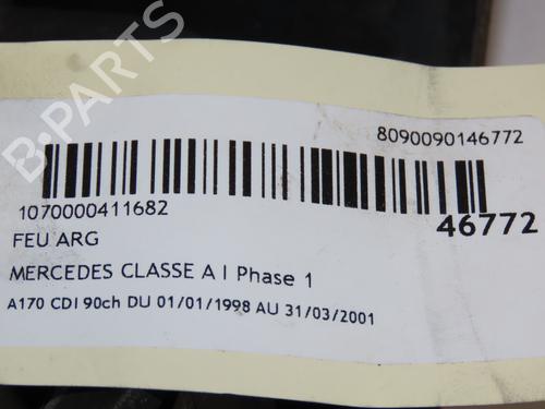 Left taillight MERCEDES-BENZ A-CLASS (W168) A 170 CDI (168.008) | BP18129738C34 