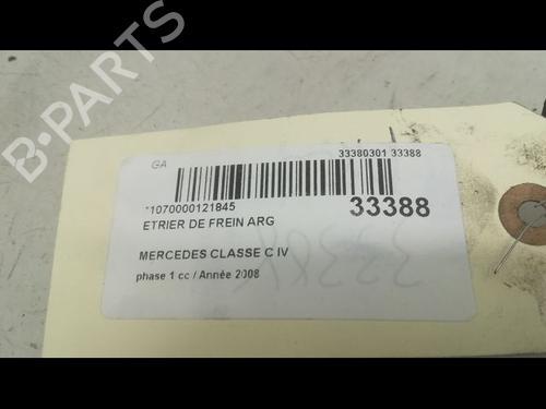 Used Left rear brake caliper MERCEDES-BENZ C-CLASS (W204) C 220 CDI (204.008) (170 hp) 14877796