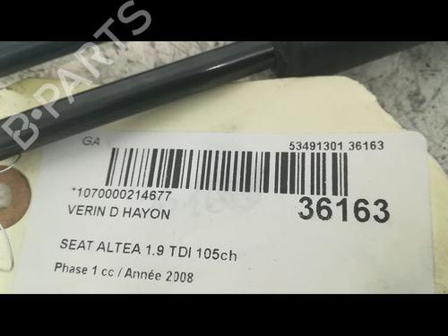Tailgate lift support SEAT ALTEA XL (5P5, 5P8) 1.9 TDI | BP14879666C138 