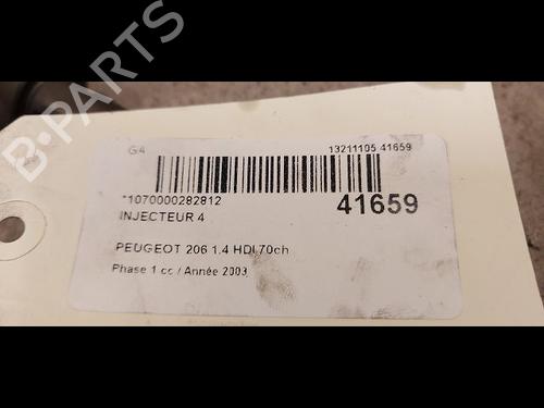 Injector PEUGEOT 206 Hatchback (2A/C) 1.4 HDi eco 70 | BP23171645M100