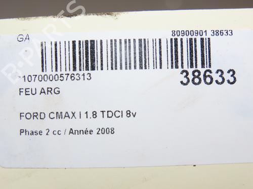 Left taillight FORD C-MAX (DM2) 1.8 TDCi | BP22996980C34 