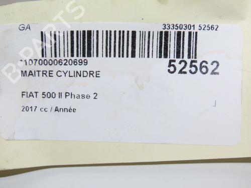Used Brake master cylinder Brake master cylinder ABARTH 500 / 595 / 695 1.4 (312.AXZ11) (165 hp) 28830012 28830012