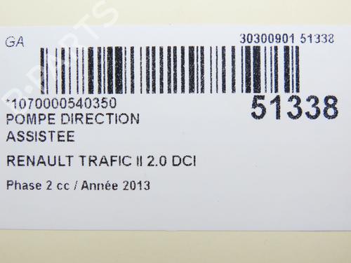 servopumpe-renault-trafic-ii-van-fl-20-dci-115-fl01-fl0u-491101050r-2001-21755496 main image