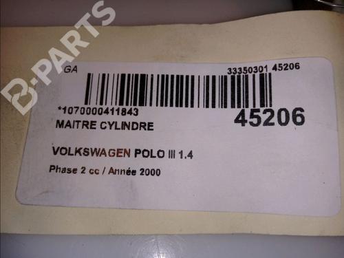 Brake master cylinder VW POLO (6N2) 1.4 TDI | BP11724904M77 