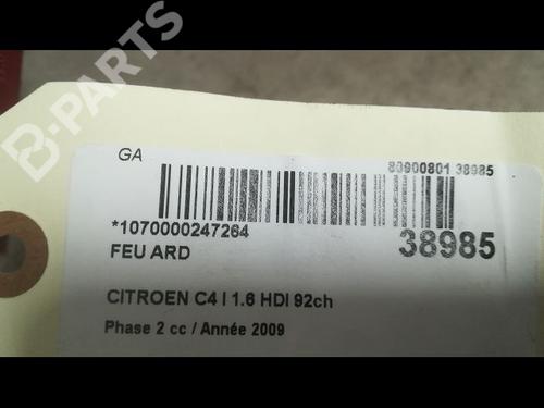 Right taillight CITROËN C4 Coupe (LA_) 1.6 HDi | BP9609357C35 