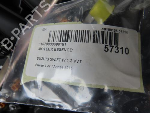 Used Engine Engine SUZUKI SWIFT IV (FZ, NZ) 1.2 (AZH412, ZC72S) (94 hp) 40110564 40110564