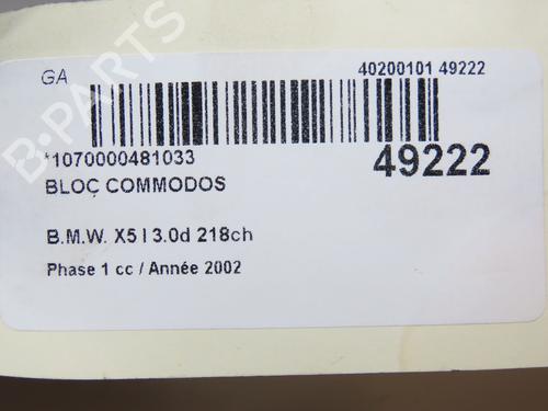 Steering column stalk BMW X5 (E53) 3.0 d | BP19319524I23 