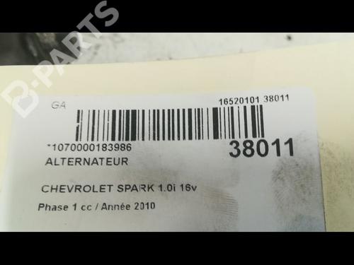 Alternator CHEVROLET SPARK (M300) 1.0 | BP9602956M7 
