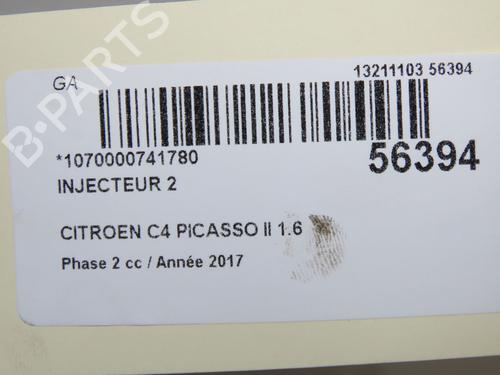 Used Injector Injector CITROËN C4 Grand Picasso II (DA_, DE_) 1.6 BlueHDi 120 (120 hp) 33836382 33836382