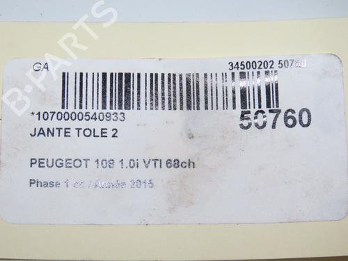 Fælk PEUGEOT 108 1.0 VTi | BP33059361C45 - Image 6