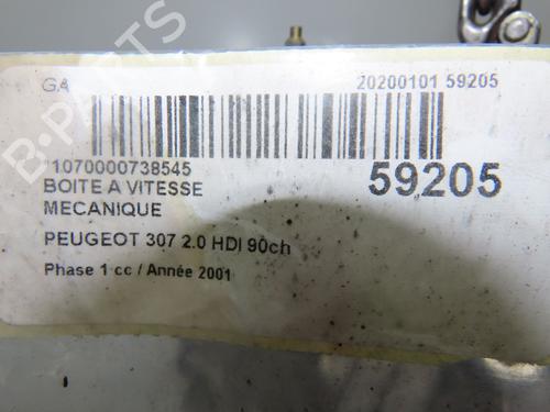 gearbox-peugeot-307-3ac-2000-2001-2002-2003-2004-2005-2006-2007-2008-2009-2010-2011-2012-37499449 main image
