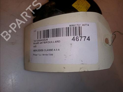 Højre Foran Tågelygte MERCEDES-BENZ A-CLASS (W169) A 180 CDI (169.007, 169.307) | BP14951974C31 