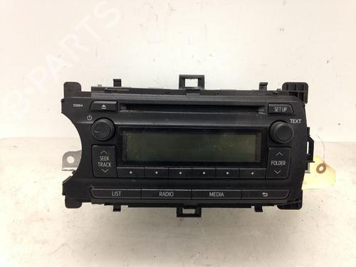 Auto-radio Auto-radio TOYOTA YARIS (_P13_) 1.0 (KSP130_, KSP130) (69 hp) 36494578 36494578